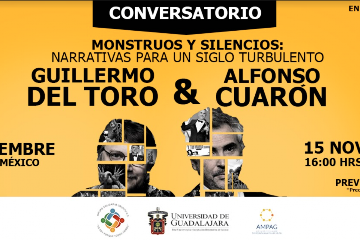 Conversatorio con Guillermo Del Toro y Alfonso Cuarón