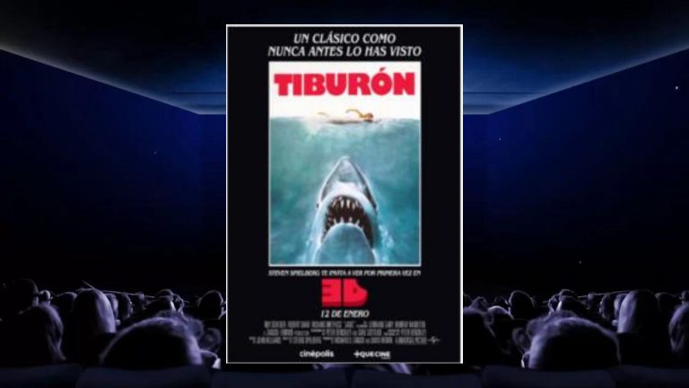 Tiburón de Steven Spielberg llega a Cinépolis en 3D