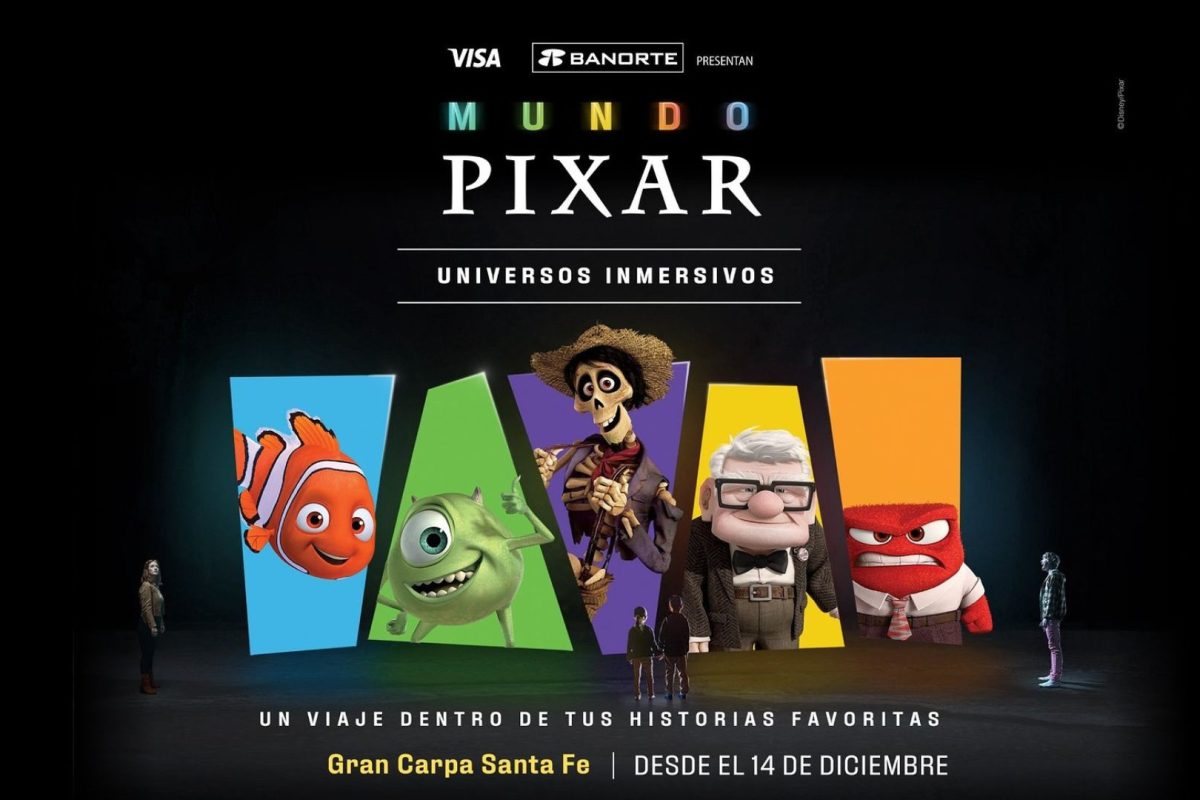 LA EXHIBICIÓN “MUNDO PIXAR” LLEGA A MÉXICO POR PRIMERA VEZ