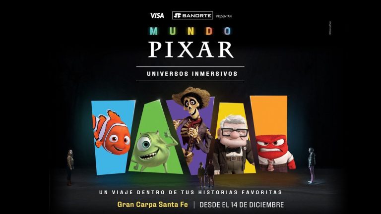 LA EXHIBICIÓN “MUNDO PIXAR” LLEGA A MÉXICO POR PRIMERA VEZ