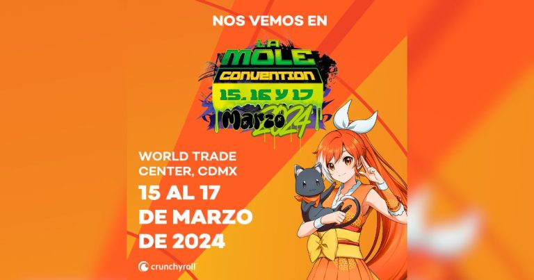 CRUNCHYROLL lleva lo mejor del anime a La Mole 2024