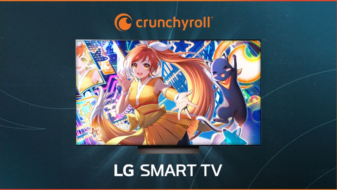 CRUNCHYROLL LLEGA A LAS SMART TV DE LG EN TODO EL MUNDO