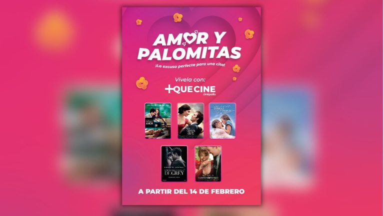 Ten un San Valentín con Amor y Palomitas de Cinépolis +QUE CINE