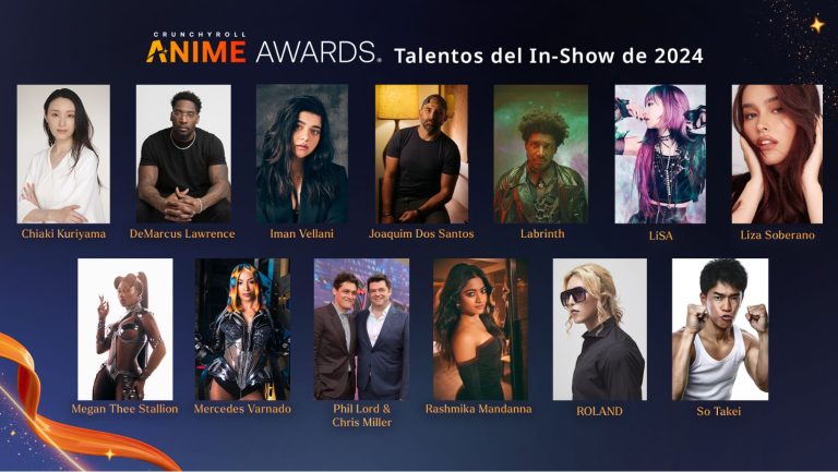 CRUNCHYROLL REVELA ACTUACIONES MUSICALES, PRESENTADORES Y EL TEMA OFICIAL DE LOS CRUNCHYROLL ANIME AWARDS 2024