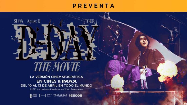 SUGA llega a la pantalla grande de Cinépolis +QUE CINE
