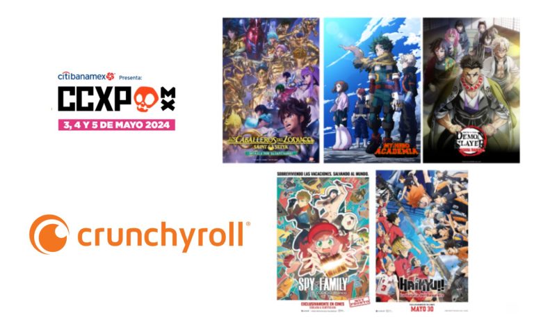 ¡CRUNCHYROLL ANUNCIA TODAS SUS EXPERIENCIAS PARA CCXP MX!