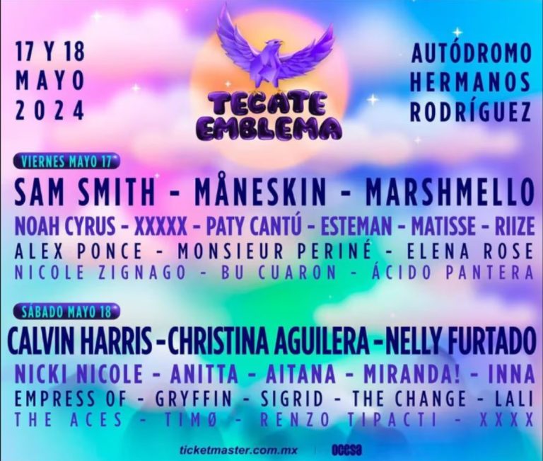 Tecate Emblema ¡El Festival pop más grande de México está listo!