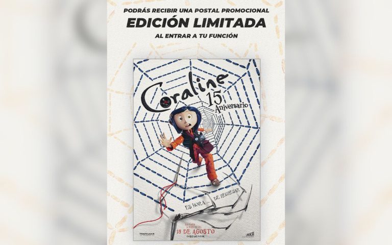 Cinépolis +QUE CINE reabrirá la puerta secreta de Coraline ahora en 3D y con postales especiales