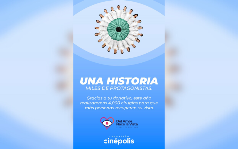 Fundación Cinépolis ® presenta los resultados de la campaña “Del Amor Nace La Vista” del 2023