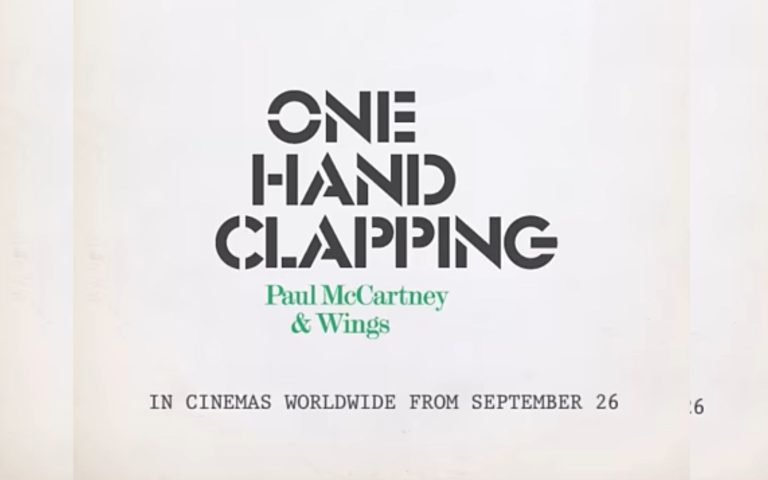 Paul McCartney and Wings – One Hand Clapping llega a Cines gracias a Cinépolis y + QUE CINE