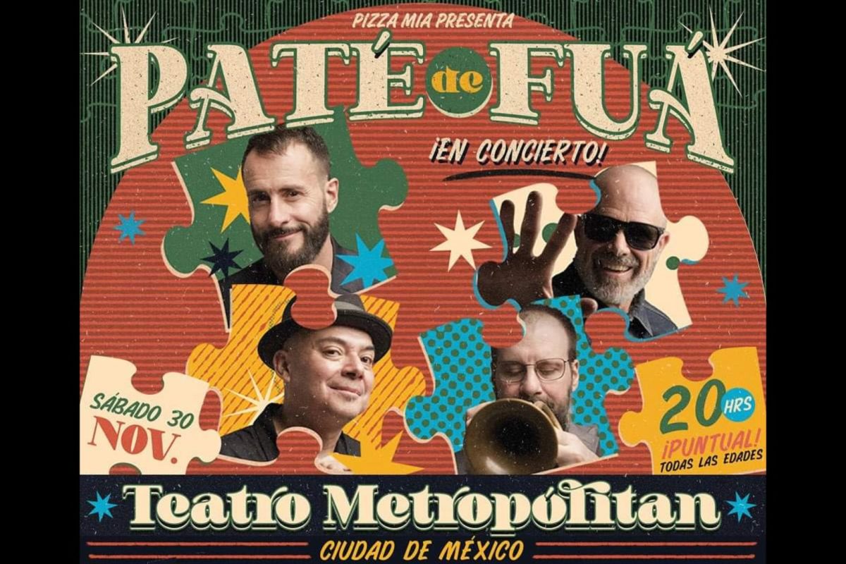 ‘Paté de Fuá’ lanza su nuevo disco, ‘Rompecabezas’, y ofrecerá show en el Teatro Metropólitan