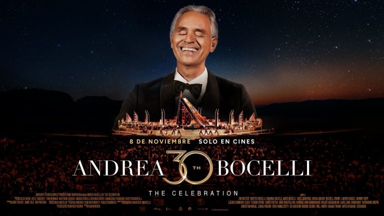 ‘Andrea Bocelli 30: The Celebration’ con Cinépolis +QUE CINE