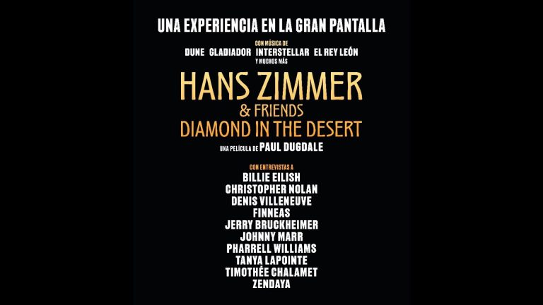 ‘Hans Zimmer & Friends: Diamond in the Desert’ llega a Cinépolis +Que Cine