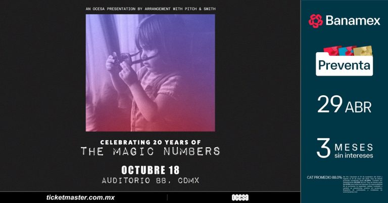 The Magic Numbers regresará a México para llevarnos a una noche de nostalgia