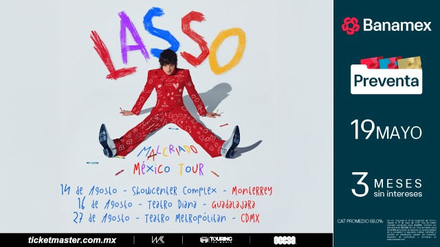 Malcriado World Tour, Lasso en el corazón de México
