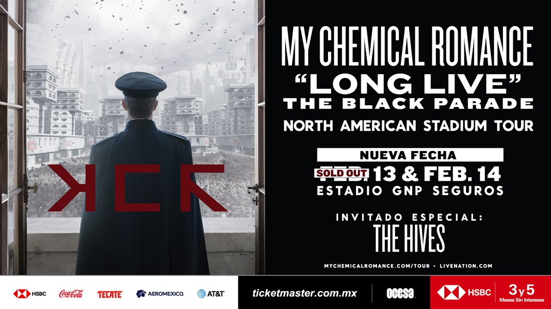 My Chemical Romance anuncia segunda fecha en CDMX: una noche más para vivir The Black Parade
