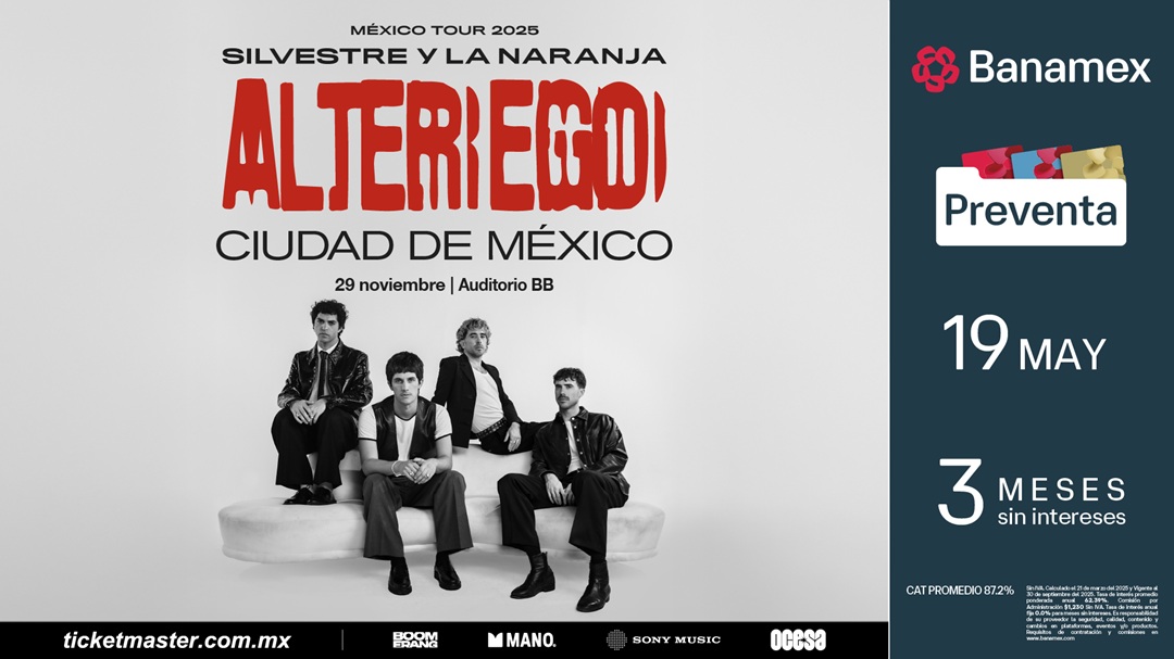 Silvestre y La Naranja regresa a la Ciudad de México