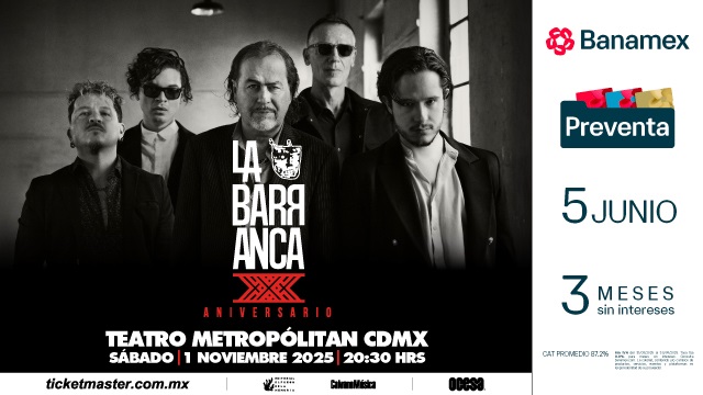 La Barranca regresa al Teatro Metropólitan para celebrar su legado sonoro