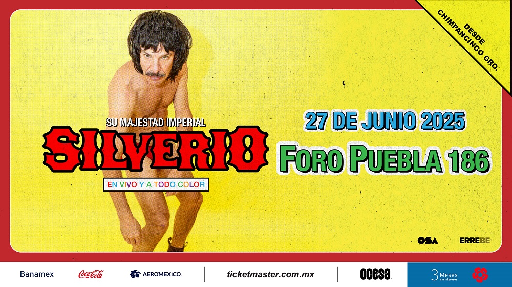 Silverio llega al Foro Puebla este viernes: prepárate para la irreverencia