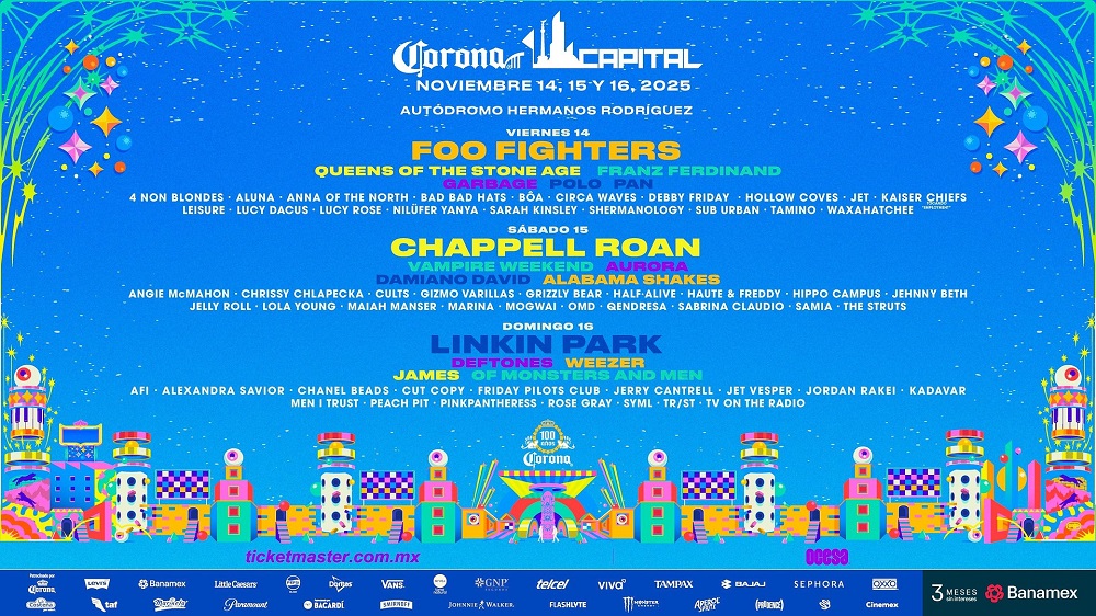 Corona Capital 2025: Ya están disponibles los boletos por día