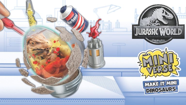 Miniverse™ de MGA y Universal Products & Experiences lanzan una nueva colección de dinosaurios inspirada en Jurassic World Rebirth