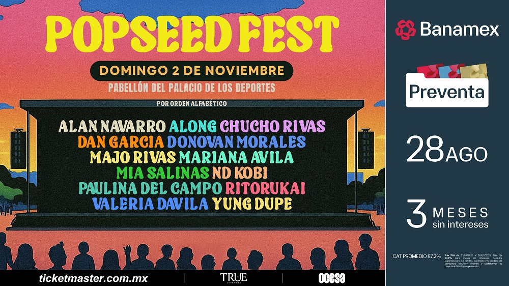 POPSEED FEST: EL NUEVO FESTIVAL DEL POP MEXICANO
