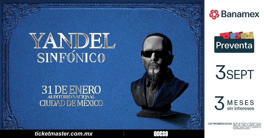 YANDEL SE VUELVE SINFÓNICO EN CDMX