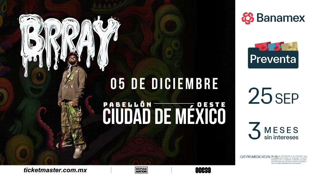BRRAY LLEGA AL PABELLON DE LOS DEPORTES CON “INFRAMUNDO”