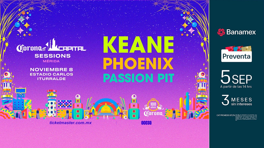 CORONA CAPITAL SESSIONS LLEGA A TRES CIUDADES CON CONCIERTOS DE ALTO IMPACTO
