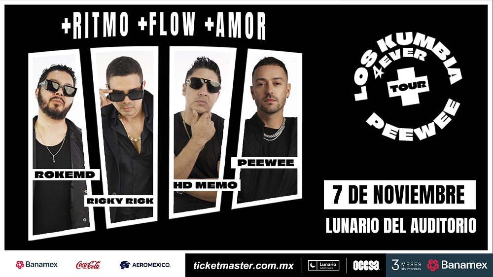 EL GRAN REENCUENTRO DE LOS KUMBIA Y PEEWEE PROMETE UNA NOCHE LLENA DE RITMO, FLOW Y NOSTALGIA