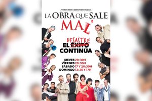 Regresa “La Obra Que Sale Mal” con un elenco encabezado por Majo Pérez, Ari Albarrán, Daniel Sosa, José Luis Rodríguez “El Guana”, Luis Fernando Peña y Ricardo Fastlicht