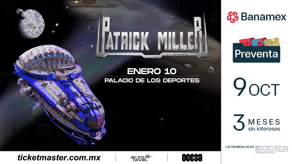 PATRICK MILLER LLEVA SU FIESTA AL PALACIO DE LOS DEPORTES
