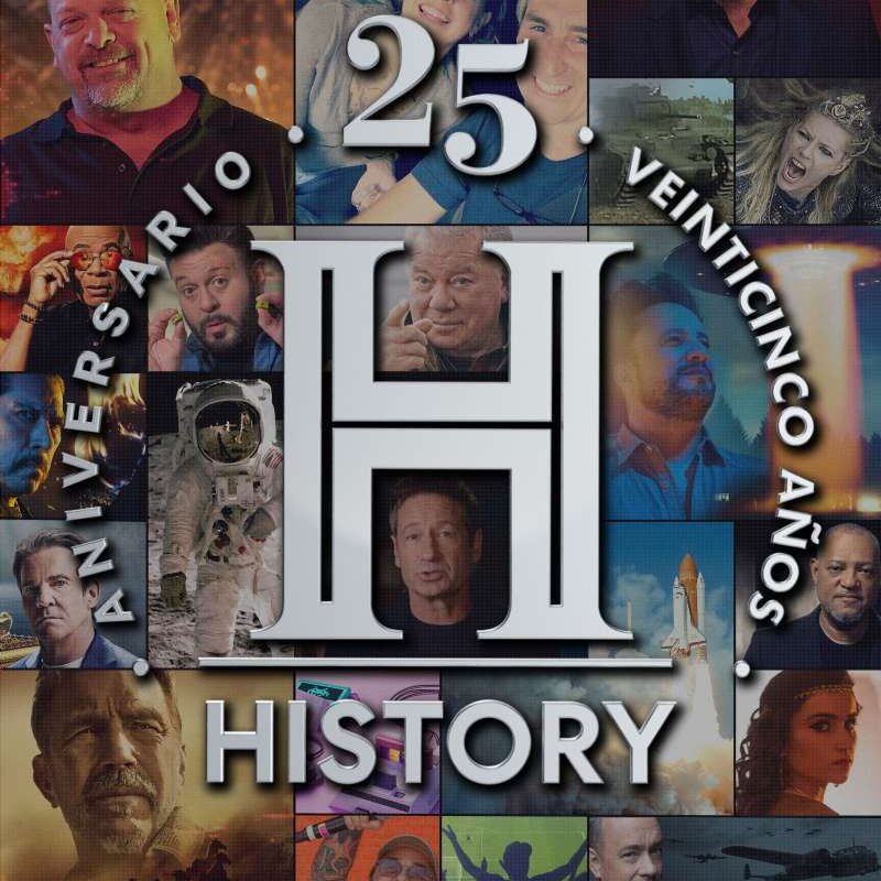 HISTORY cumple 25 años en Latinoamérica y lo celebra a lo grande