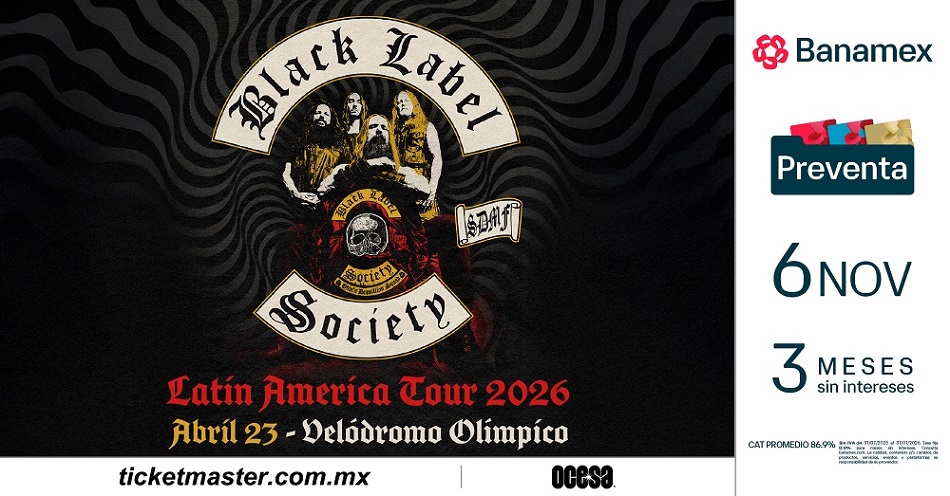 BLACK LABEL SOCIETY ENCENDERÁ LA CDMX CON UN SHOW DE PURO METAL