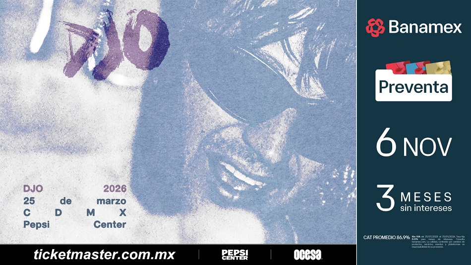 DJO LLEGARÁ A MÉXICO CON SU POP RETROFUTURISTA PARA PRESENTAR THE CRUX
