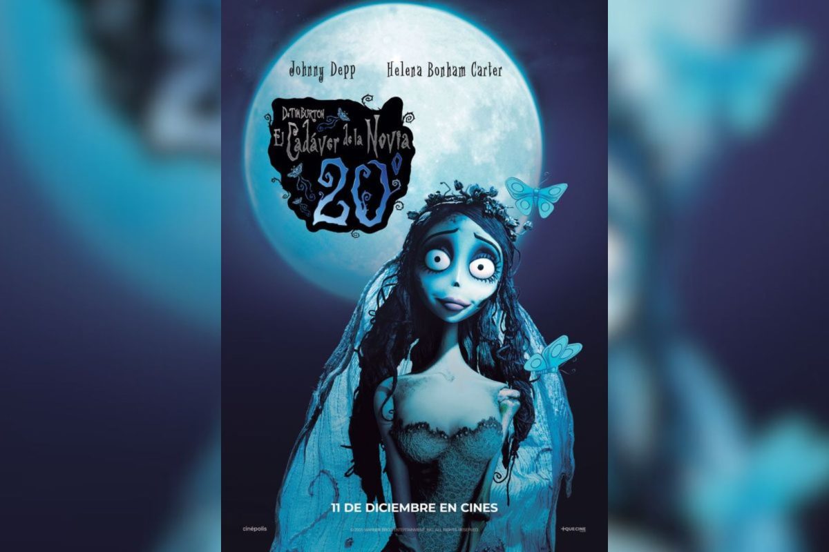 ‘El Cadáver de la Novia’ volverá a los cines con Cinépolis+ QUE CINE, a 20 años de su estreno