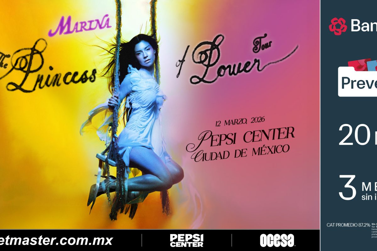 MARINA TRAE SU PRINCESA DEL PODER A CDMX EN SHOW ÚNICO
