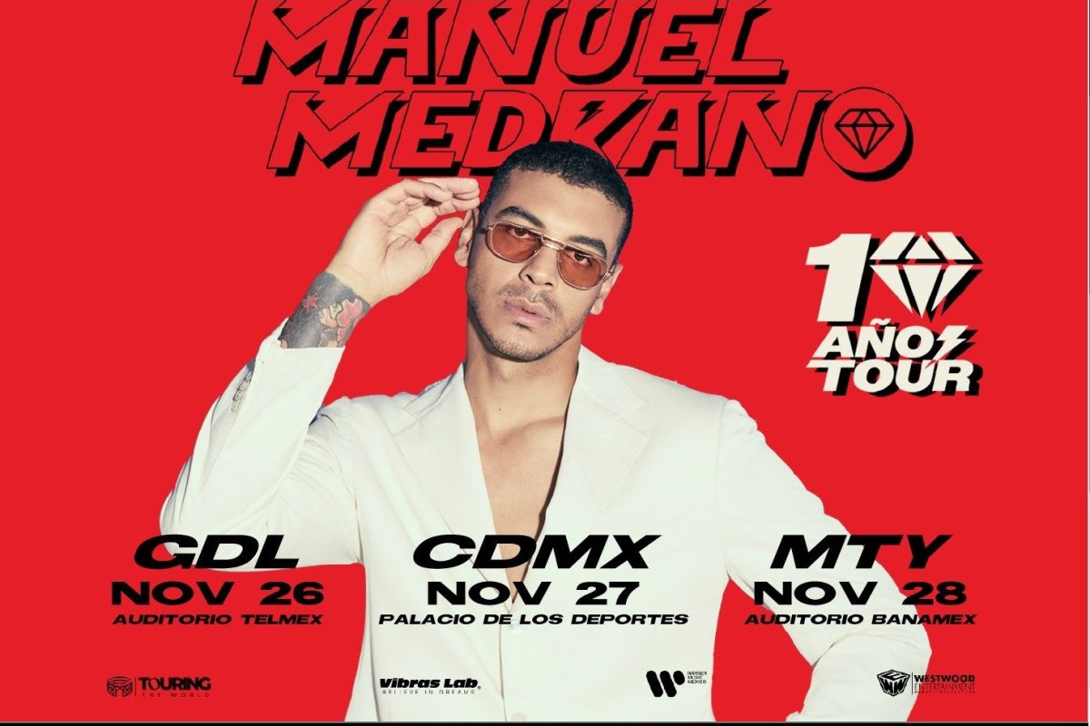 MANUEL MEDRANO CELEBRA UNA DÉCADA DE MÚSICA Y COMPARTE SU VISIÓN EN CONFERENCIA RUMBO A SU GRAN NOCHE EN CDMX