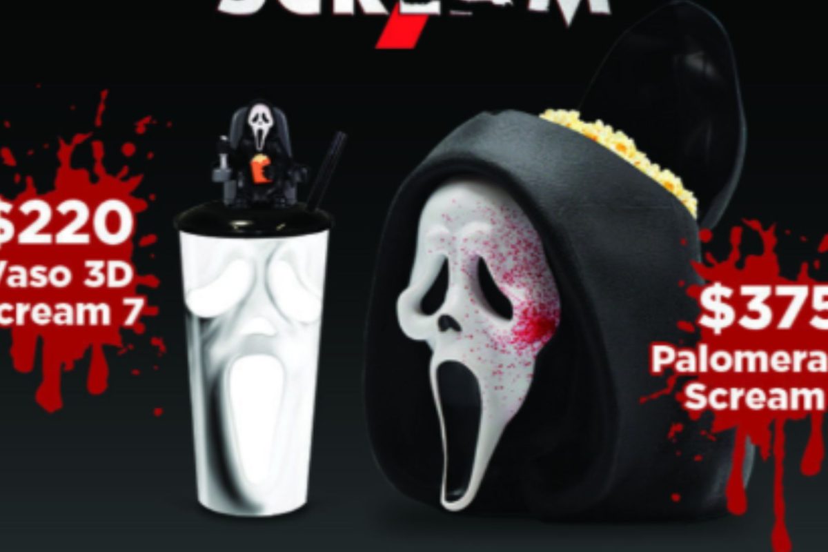 Scream 7 llega a Cinépolis con una experiencia temática VIP y promocionales coleccionables