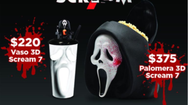 Scream 7 llega a Cinépolis con una experiencia temática VIP y promocionales coleccionables