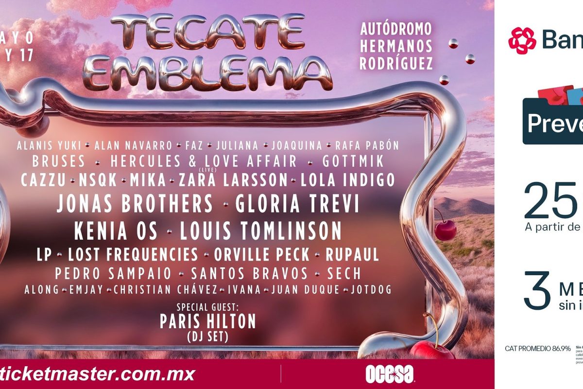 ‘Tecate Emblema’ anuncia su edición 2026