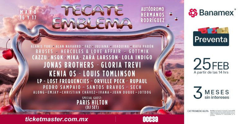 ‘Tecate Emblema’ anuncia su edición 2026