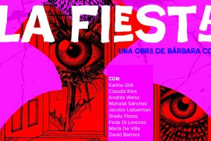«La fiesta» una obra de Bárbara Colio