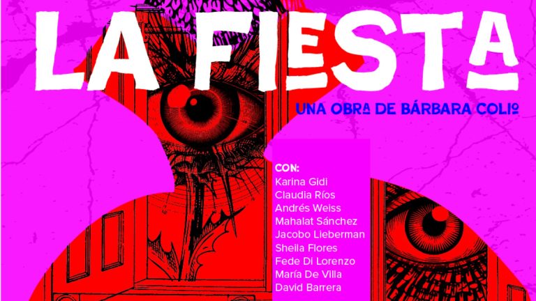 «La fiesta» una obra de Bárbara Colio