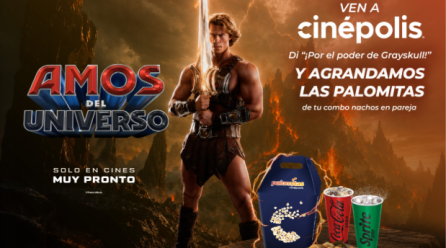 Amos del Universo llega a Cinépolis con promoción