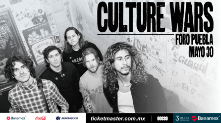 CULTURE WARS REGRESARÁ A LA CDMX CON UN SHOW ÍNTIMO EN FORO PUEBLA