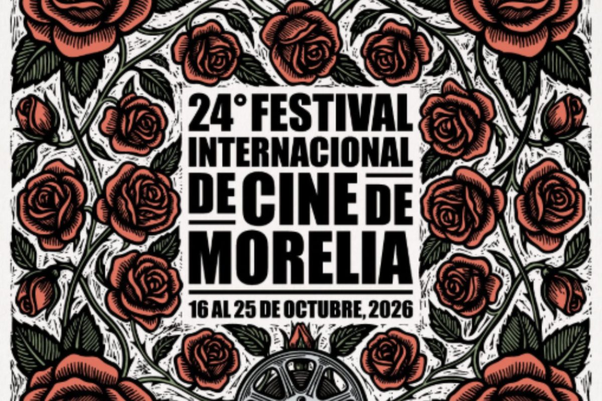 Cartel oficial de la 24ª edición del Festival Internacional de Cine de Morelia