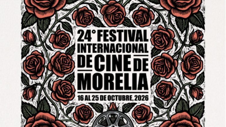 Cartel oficial de la 24ª edición del Festival Internacional de Cine de Morelia