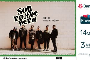 SON ROMPE PERA LLEGARÁ POR PRIMERA VEZ AL TEATRO METROPÓLITAN ESTE 19 DE SEPTIEMBRE