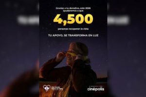 Fundación Cinépolis ® presenta los resultados de la campaña “Del Amor Nace La Vista” del 2025